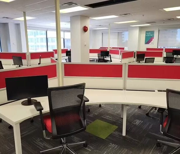 Office renovation involving tenant improvement work 1